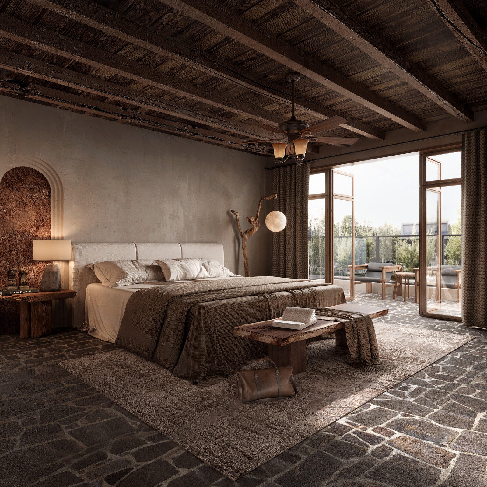 侘寂风卧室-2666150