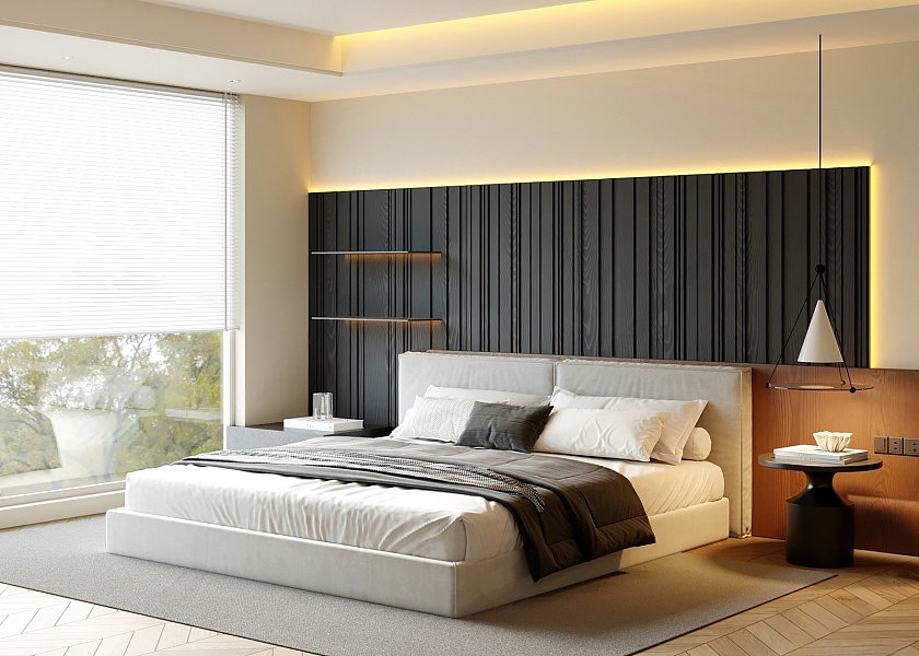 现代意式卧室-2695496