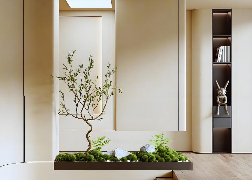 现代入户玄关隔断景观-2742791