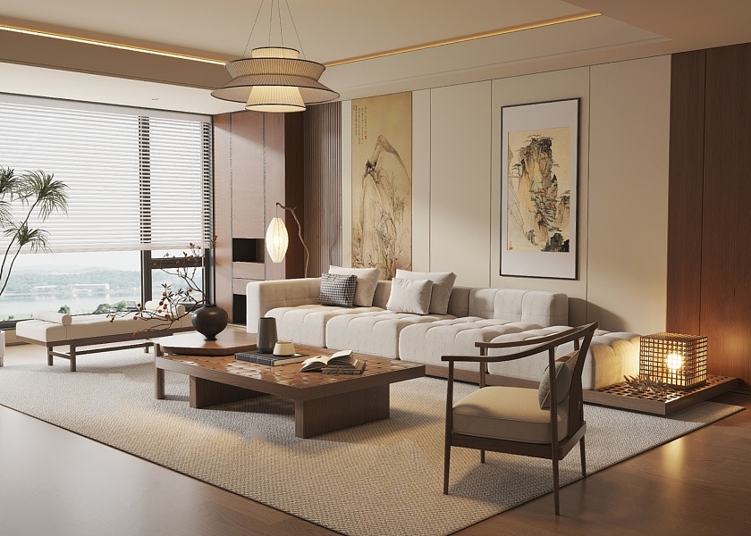 新中式客厅-2744539