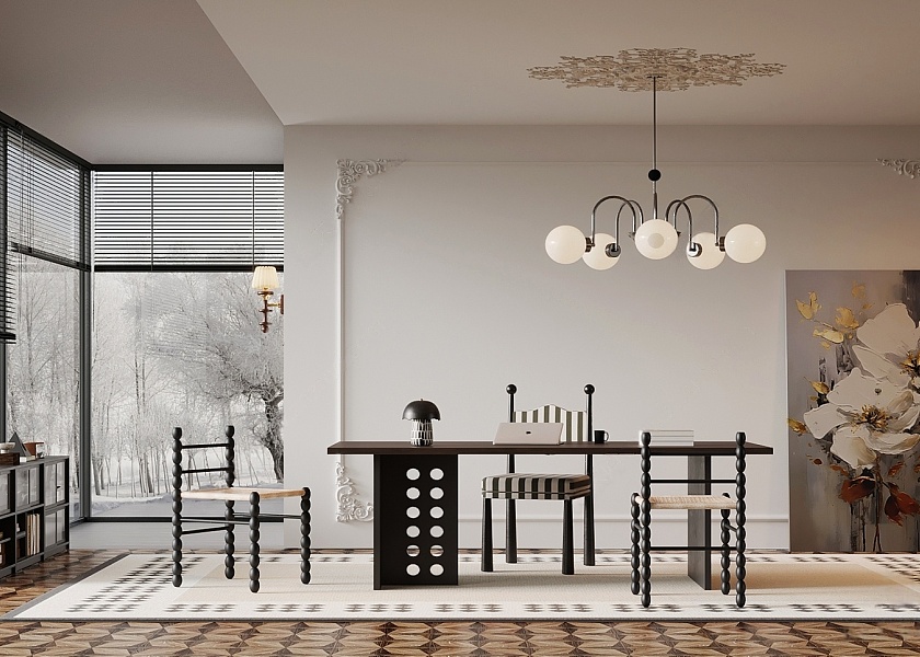 法式书房-2757059