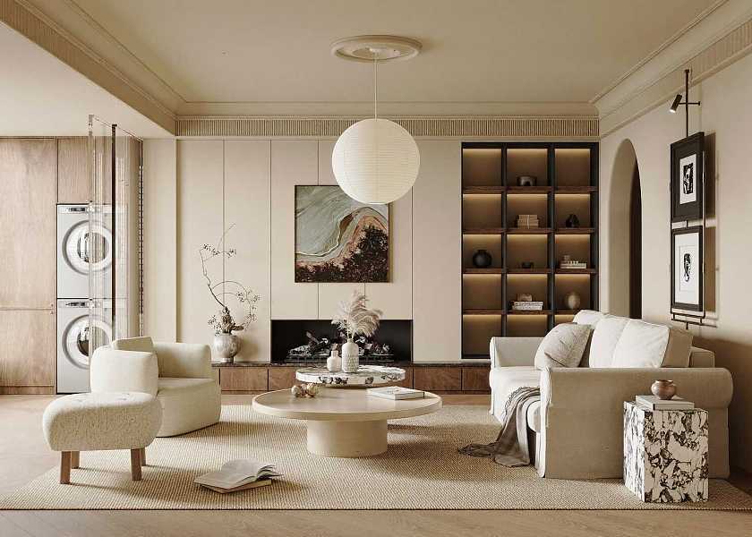 法式中古风客厅-2790120