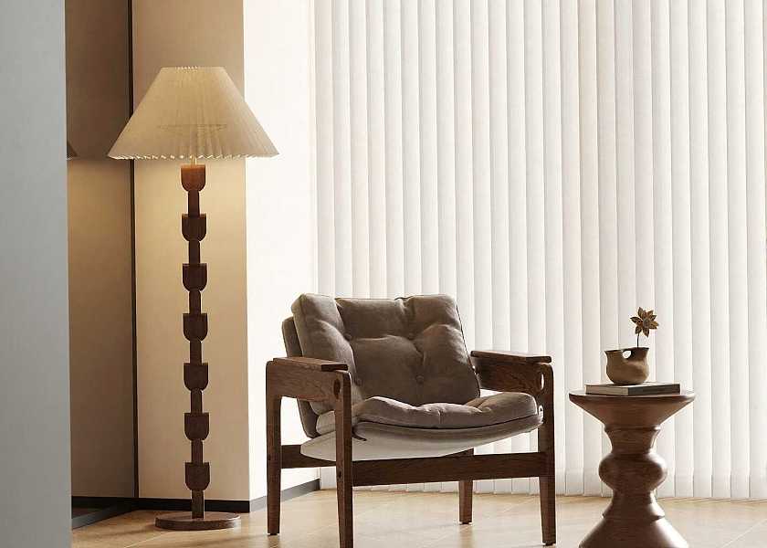 现代中古风休闲椅圆几组合-2795461