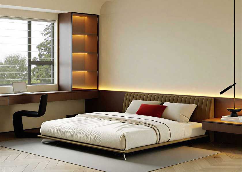 现代中古卧室-2805355