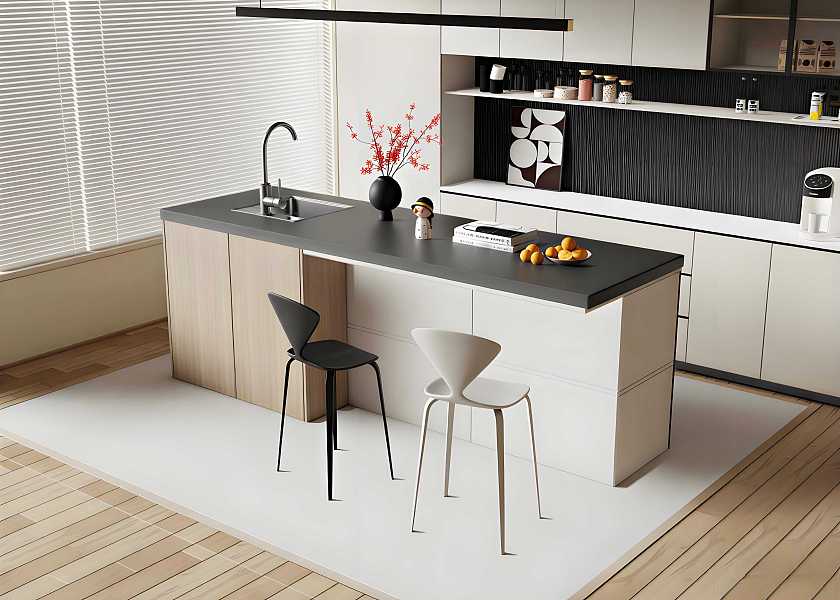 现代吧台吧椅组合-2829991