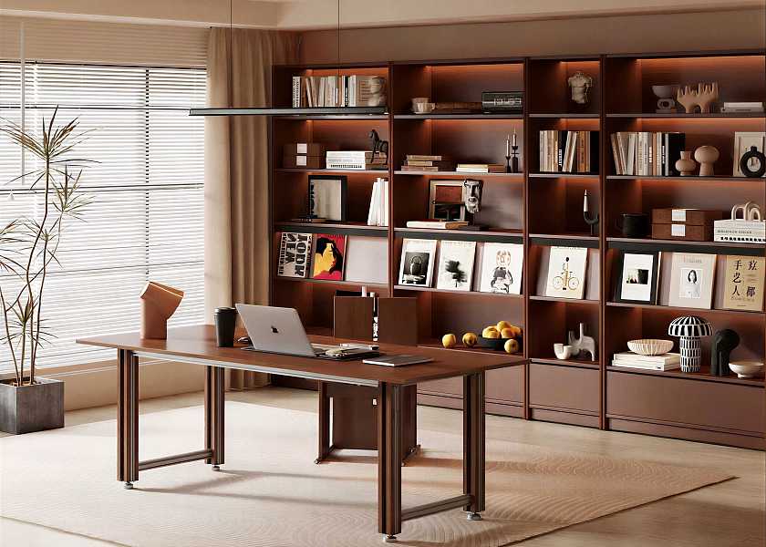 现代中古风书房-2897138