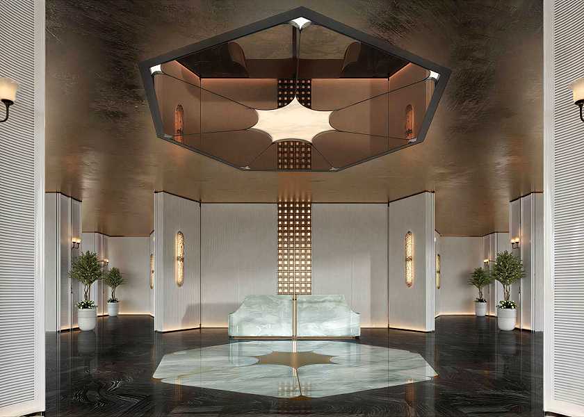 现代售楼处前台大厅-2929869