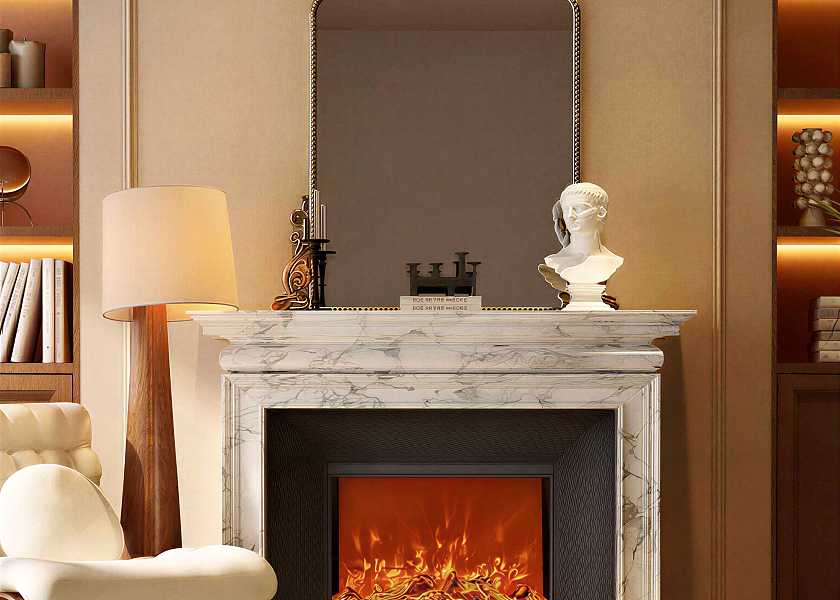 法式壁炉休闲椅组合-2953851