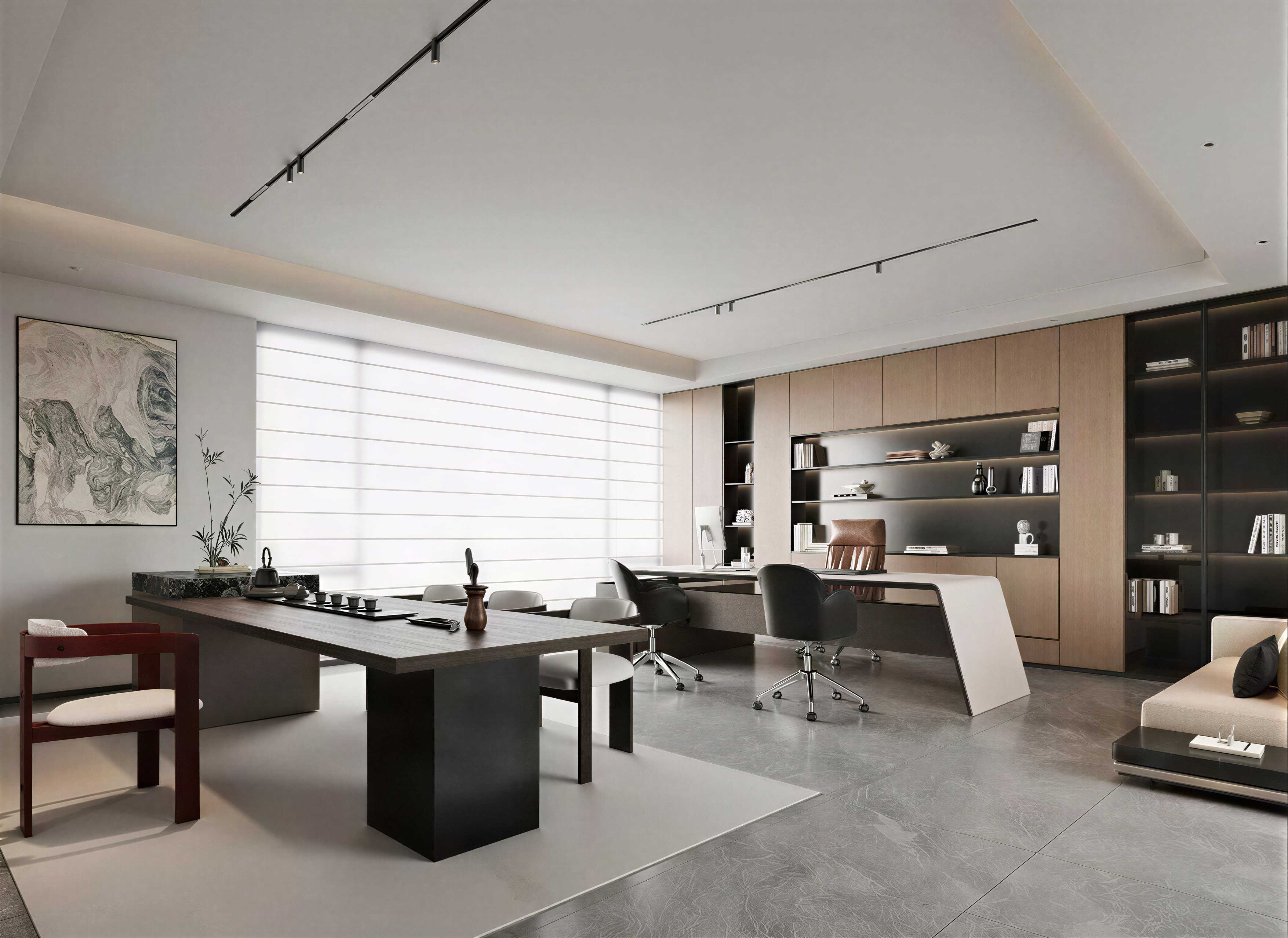 现代办公经理室-2981684