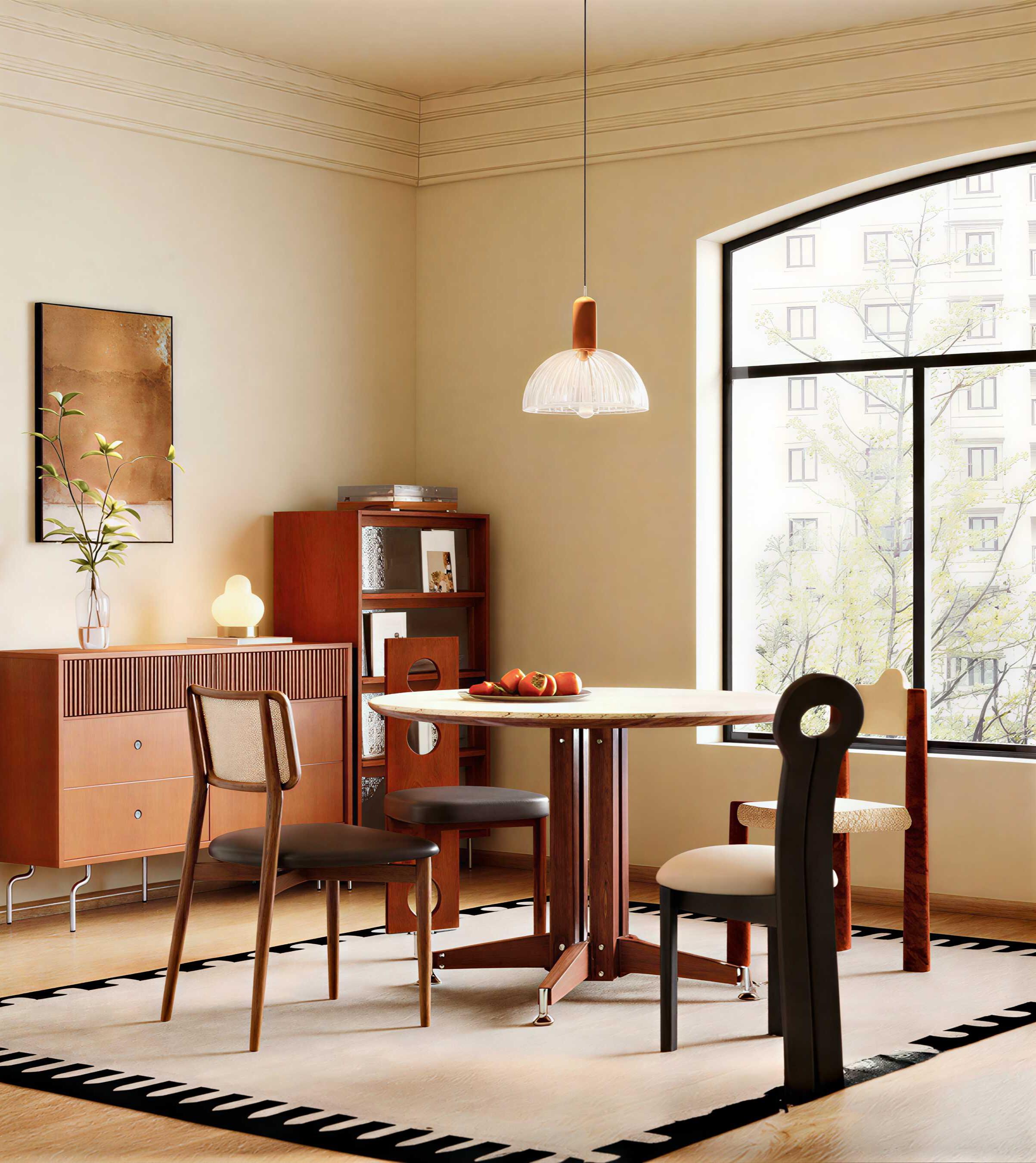 现代中古风餐厅-3077876