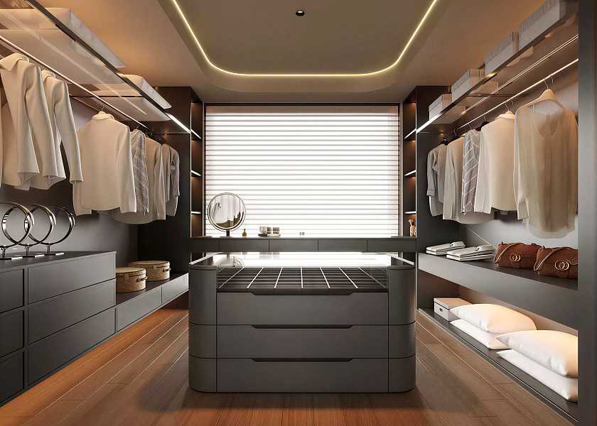 现代衣帽间-3118511