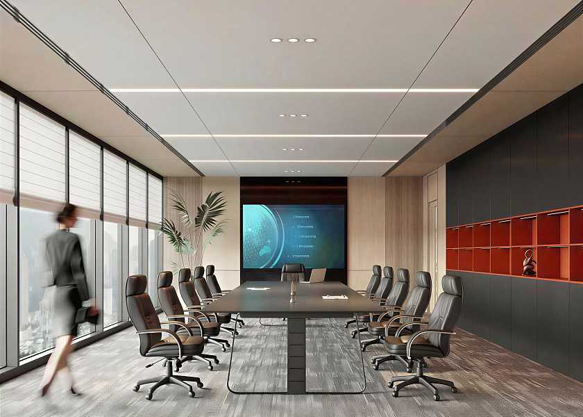 现代办公会议室-3123012