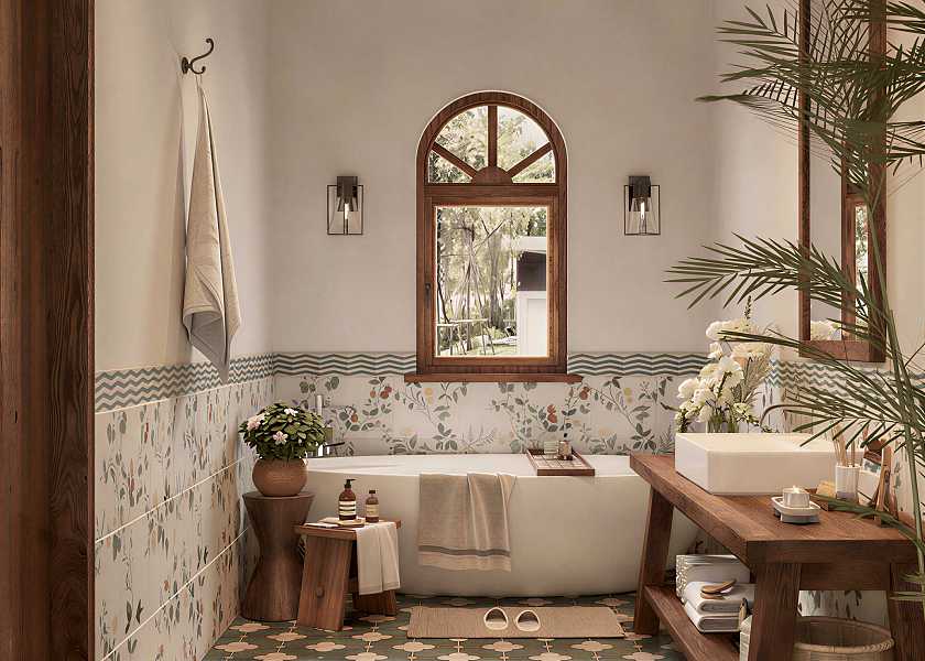 法式田园风卫生间浴室-3223824