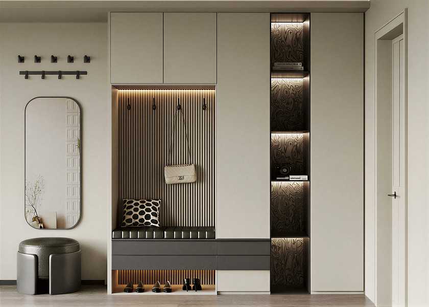 现代鞋柜-3227463