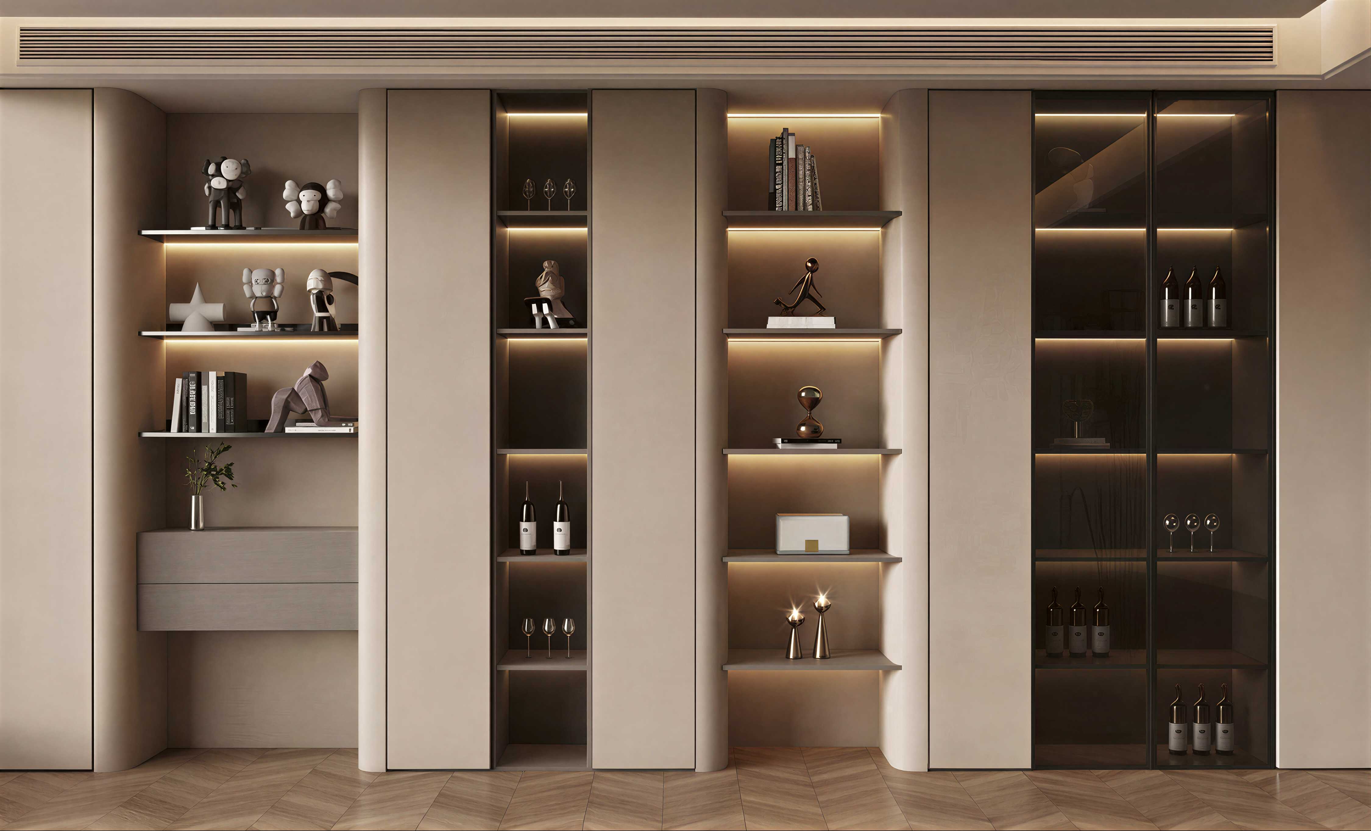 现代书柜-3231182