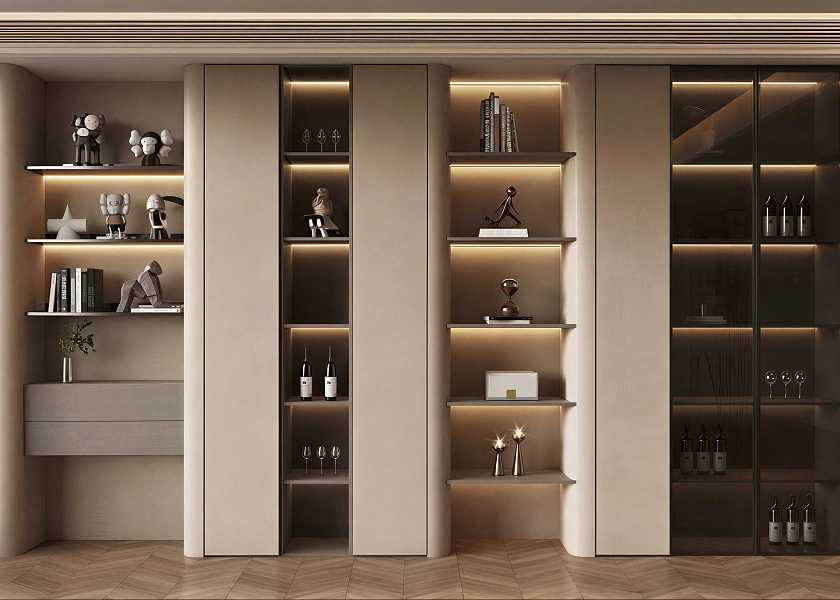 现代书柜-3231182