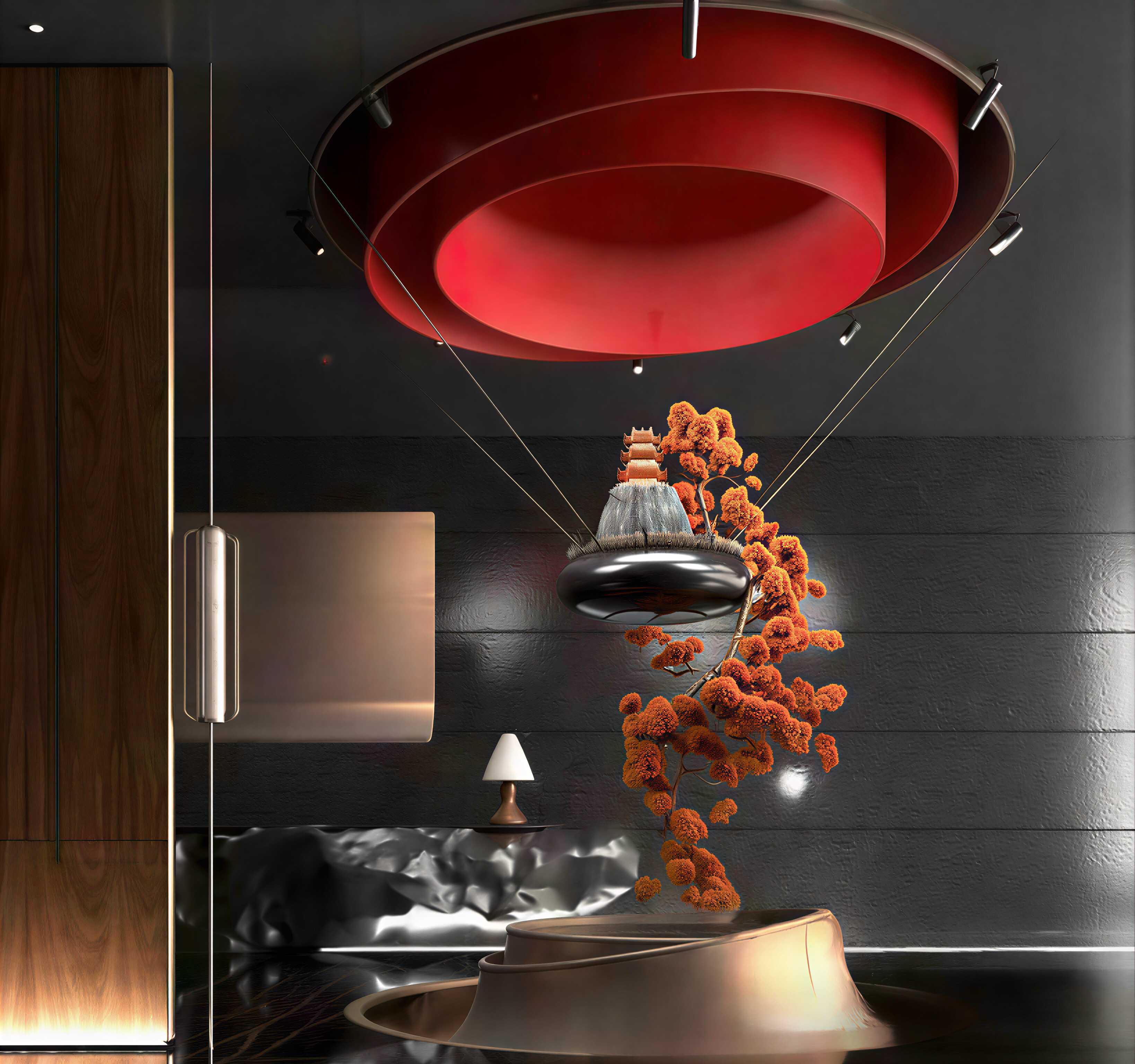 现代景观造景-3250318