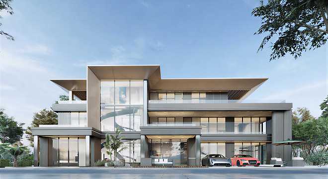 现代建筑外观-3278975